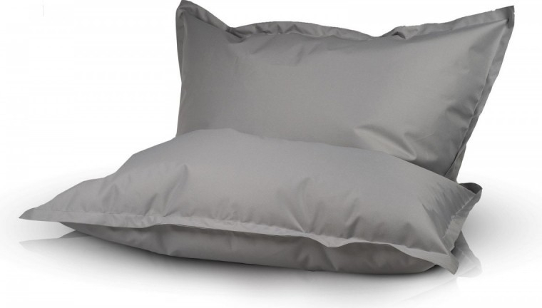 Ecopuf EF2038 Ecopuf Sedací vankúš PILLOW KIDS polyester NC13 Svetlo sivá