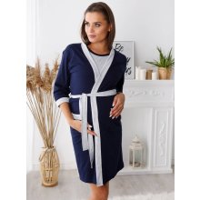 Tehotenský župan Basic Navy Grey