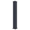 Stĺpik G21 pre plotové pole 10x89 cm s patkou, antracitový