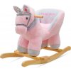 BABY MIX Hojdacia hračka s melódiou Baby Mix, ružový jednorožec