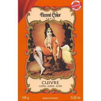 Henné Color Cuivré Henna Powder Medená 100 g