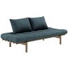 Karup design PACE SOFA DAYBED natural pine (pohovka z borovice) karup carob petrol blue 757