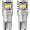 AMiO LED žiarovky CANBUS 3030 6SMD T10 W5W W10W White 12V/24V