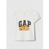 Baby tričko Gap & Garfield Biela 12-18M Biela Biela