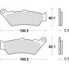 TRW LUCAS brzdové platničky, BMW 650,1200,1600