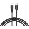 Canyon CC60SC10, 1 m kábel, USB-C / USB-C, PD 60 W, 480 Mbps, čierny CNS-CC60SC10B