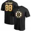 Fanatics tričko Boston Bruins David Pastrňák #88 Stack Logo Name & Number