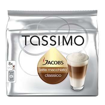 Tassimo Jacobs Latte Macchiato Classico 16 ks