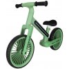 KIK Detská trojkolka Trike Fix Glow s RGB LED osvetlením, zelená, nastaviteľné sedadlo, EVA