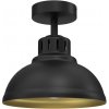 Luminex | Prisadený luster SVEN 1xE27/15W/230V čierna/zlatá | LU9115