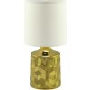 STRÜHM Moderná stolná lampa LINDA E14 GOLD/WHITE 3786