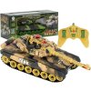 KIK RC tank T-80 No.9995 s dobíjacím packom USB+adaptér 2,4 GHz piesková RTR 1:32