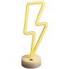 Neón na LED podstavci PIORUN biely FSNE03 Forever Light