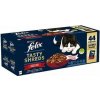 Felix Tasty Shreds hovädzie, kura, kačka, morka v šťave 44 x 80 g