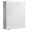 Sapho LINEX galérka s LED osvetlením, 60x70x15cm, ľavá/pravá. dub strieborný LX060-0011
