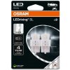 Osram W21/5W 12V 1,7W W3X16q LEDriving SL (biela) - blister 2ks
