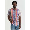 KOŠEĽA GANT REG INDIAN MADRAS SS SHIRT PEACHY ORANGE
