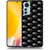 Picasee silikónový čierny obal pre Xiaomi 12 Lite - Separ - White On Black