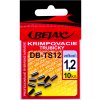 KRIMPOVACIE TRUBIČKY BEJAX -DVOJITÉ 10ks - 1,2mm