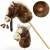 Milly Mally Hobby Kôň na palici Dark Brown