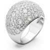 Swarovski Trblietavý masívny prsteň so Swarovski kryštálmi Luna 5677134