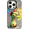 AppleMix Kryt pre Apple iPhone 15 Pro - Zvýšený okraj fotoaparátu - plast/guma - graffiti - slza