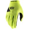 Rukavice 100% Ridecamp (žltá fluo) L