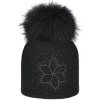 Dámska čiapka Granadilla SYLVAIN FUR - čierna