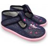 Detské papuče tmavomodré s ortopedickou stielkou (22)