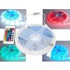 PR Set: LED reťazec RGB diaľkové ovládanie WIFI IP65 150 diód SMD5050 5m + ovládač + zdroj + pi