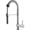 Sapho RHAPSODY PROFESSIONAL 1 stojánkova drezová batéria so sprškou, výška 485mm,chróm 5547