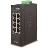 Planet ISW-800T, 8x 10/100Base-TX, ESD, DIN, IP30, -40~75°C