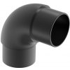 Nerezové koleno 42,4x90° Black AISI 304