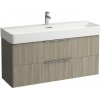 Laufen Základná skrinka pod umývadlo 118 cm, svetlý jilm H4024721102621