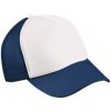 Myrtle beach Unisex sieťovaná šiltovka MB070 White one size
