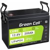 *Baterie Green Cell CUBE LiFePO4 LFPGC12V200AH Baterie LiFePO4 12V, 12,8V 200Ah, 2560Wh IP54 Lithium-železo-fosfátový Akumulátor pro karavany, pro obytné vozy, solární panely a jiné