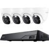 Reolink Netzwerkkamera NVS8-8MD4 LAN IP-sada bezpečnostné kamery 8-kanálový so 4 kamerami 3840 x 2160 Pixel; NVS8-8MD4