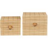 Ib Laursen Úložný bambusový box – set 2 ks