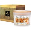 Sójová vonná eko sviečka COOKIES & SALTED CARAMEL 2 knôty PARFUMIA 400 ml
