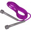 Švihadlo Fitforce JUMP ROPE fialová,sivá,biela
