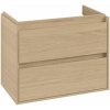 Villeroy & Boch Skyla Umývadlová skrinka, 77x60x44 cm, 2 zásuvky, Nordic Oak C79600VJ