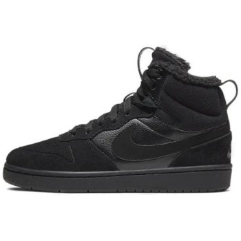 NIke Court Borough Mid 2 Boot bg black/black/black čierna