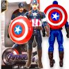Figurka Kapitán Amerika Hračka Zvuk Avengers Pohyblivé Končatiny + Darček