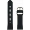 Garett univerzálny silikónový remienok čierny 22 mm V