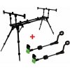 Zfish Rod Pod Construct 3 Rods + 2× Indicator ZFX Mini ZDARMA