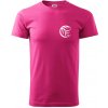 Volejbal lopta prso - Klasické pánske tričko vyššej gramáže - 2XL ( Purpurová )