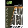 FOX - Závesky Edges Tubing Leadclip Kit Naturals 5 ks