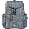 Prebaľovacia taška ako batoh Vancouver Backpack Dark Cherry Blossom Beaba s doplnkami 22 l objem 42 cm zelená