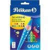 Pelikan SILVERINO - trojhranné farbičky - hrubé - 12 ks v kartonovej krabičke