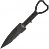 Halfbreed Blades Compact Clearance Knife Gen-2 - Fixed Blade CCK-01 Gen-2 BLK -